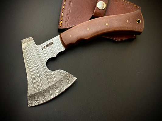 Damascus Steel Cleaver / Hatchet – HMD8