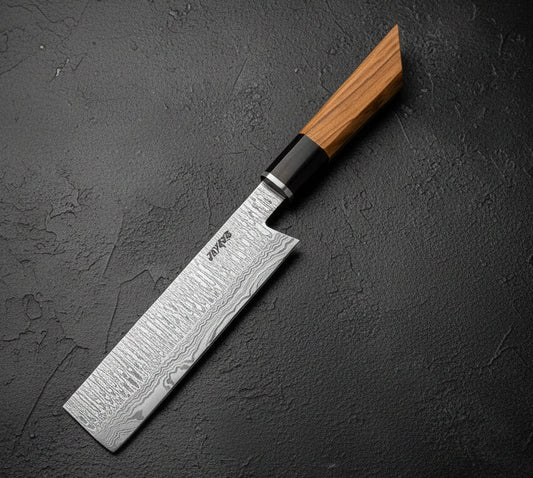 Handmade Japanese Nakiri Chef Knife - Jayger