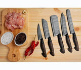 Custom Made Kitchen Chef Knives Set Of 5 Pcs - Jayger