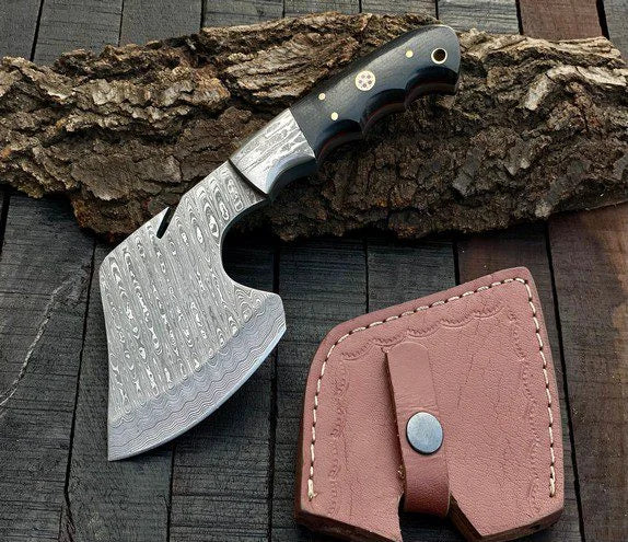 Handmade Meat Cleaver / Hatchet Camping Knife DH4