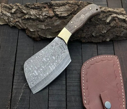 Handmade Meat Cleaver / Hatchet / Bushcraft Knife DH5