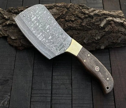 Handmade Meat Cleaver / Hatchet / Bushcraft Knife DH5
