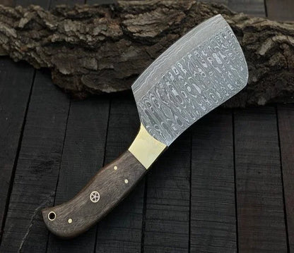 Handmade Meat Cleaver / Hatchet / Bushcraft Knife DH5