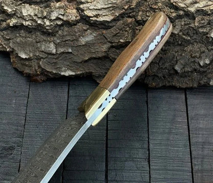 Handmade Meat Cleaver / Hatchet / Bushcraft Knife DH5