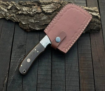 Hand Forged Meat Cleaver / Bushcraft Knife DH11