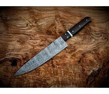 Handmade Damascus Steel Chef Knife - Jayger