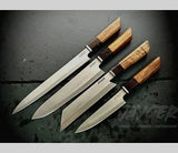 Handmade Japanese Chef Knife Set Of 4 - Jayger