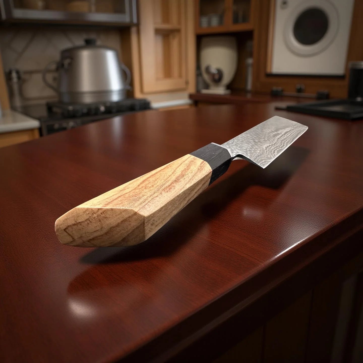 Handmade Japanese Nakiri Chef Knife