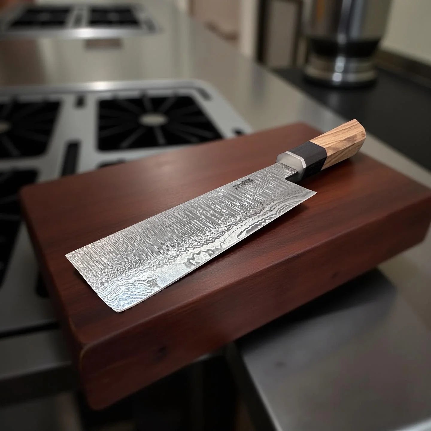 Handmade Japanese Nakiri Chef Knife
