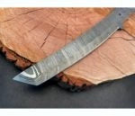 Damascus Steel Tanto Knife Blank – SD2