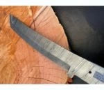 Damascus Steel Tanto Knife Blank – SD2