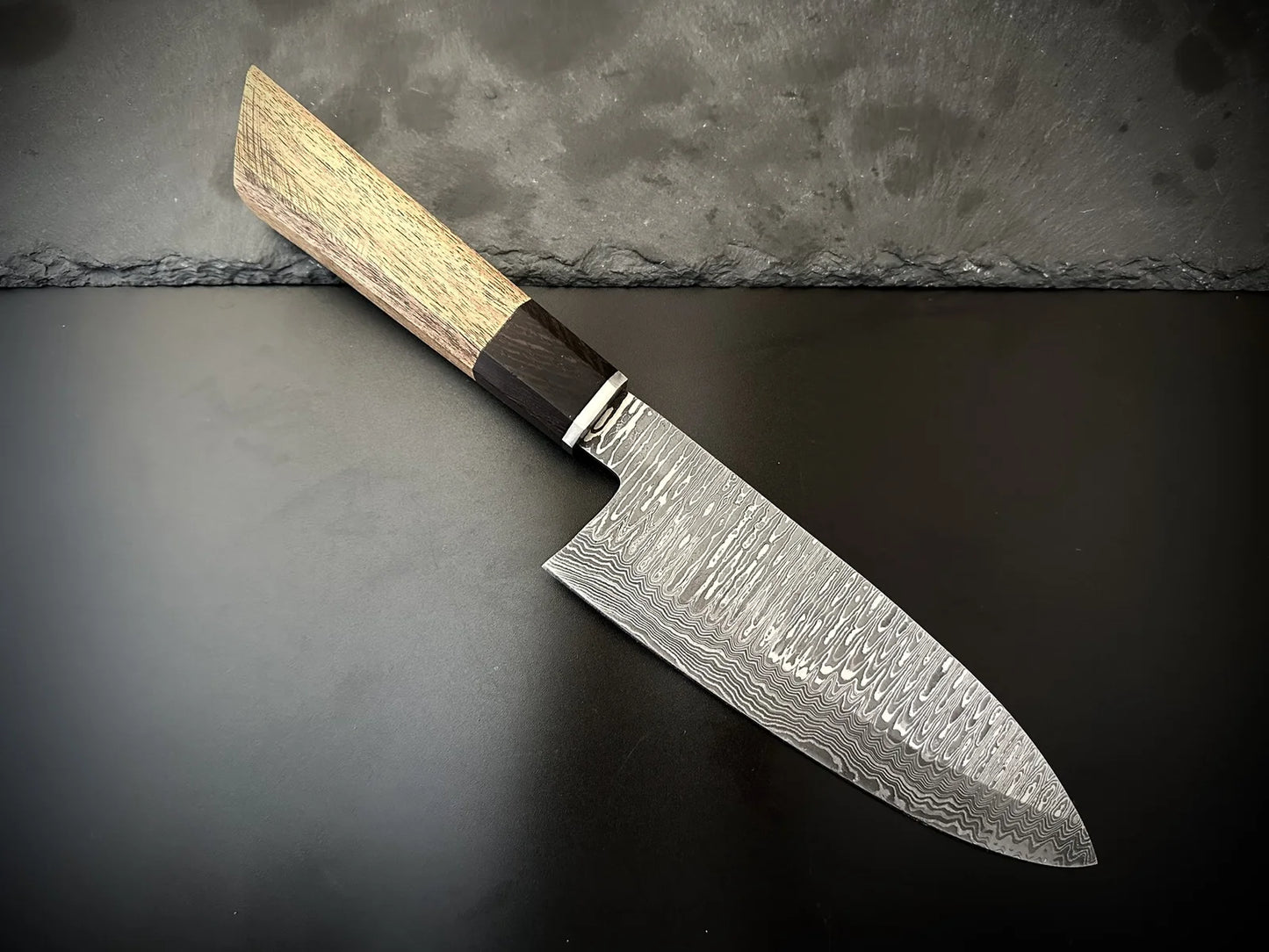 Handmade Damascus Steel Deba Japanese Chef Knife