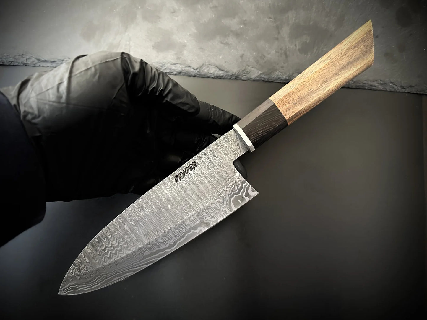 Handmade Damascus Steel Deba Japanese Chef Knife