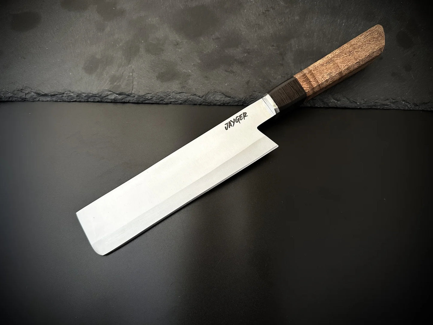 Handmade Japanese Nakiri Chef Knife Sharp Cutting Edge