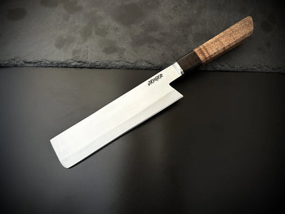 Handmade Japanese Nakiri Chef Knife Sharp Cutting Edge