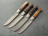 Handmade Carbon Steel Steak Knife / Knives Set / Steakmesser - Jayger