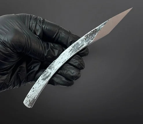 Handmade 12C27 Steel Japanese Kiridashi Knife