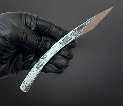 Handmade 12C27 Steel Japanese Kiridashi Knife