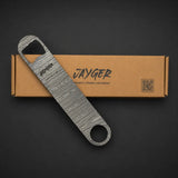 Hand Forged Damascus Steel Bottle Opener / Gift Item