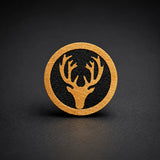 Stag Mosaic pin-Brass tube-Knife Handle making