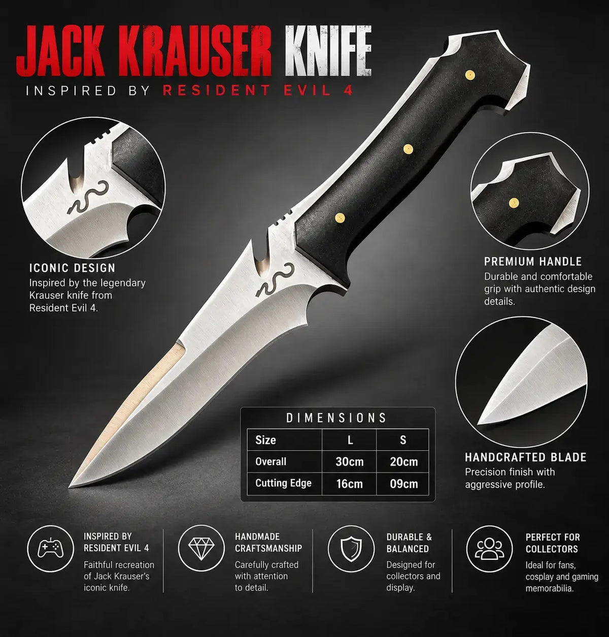 Handmade Krasuer Knife 