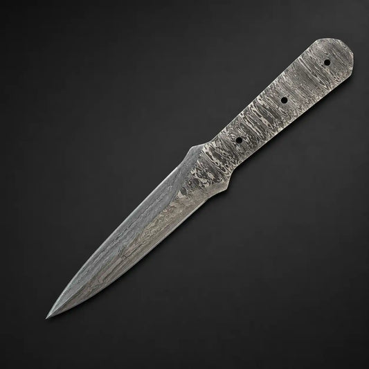 Damascus Steel Double edge Blank