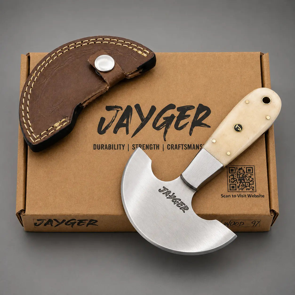 Hand Forged Carbon Steel Leather Skiver / Leather Cutting Knife