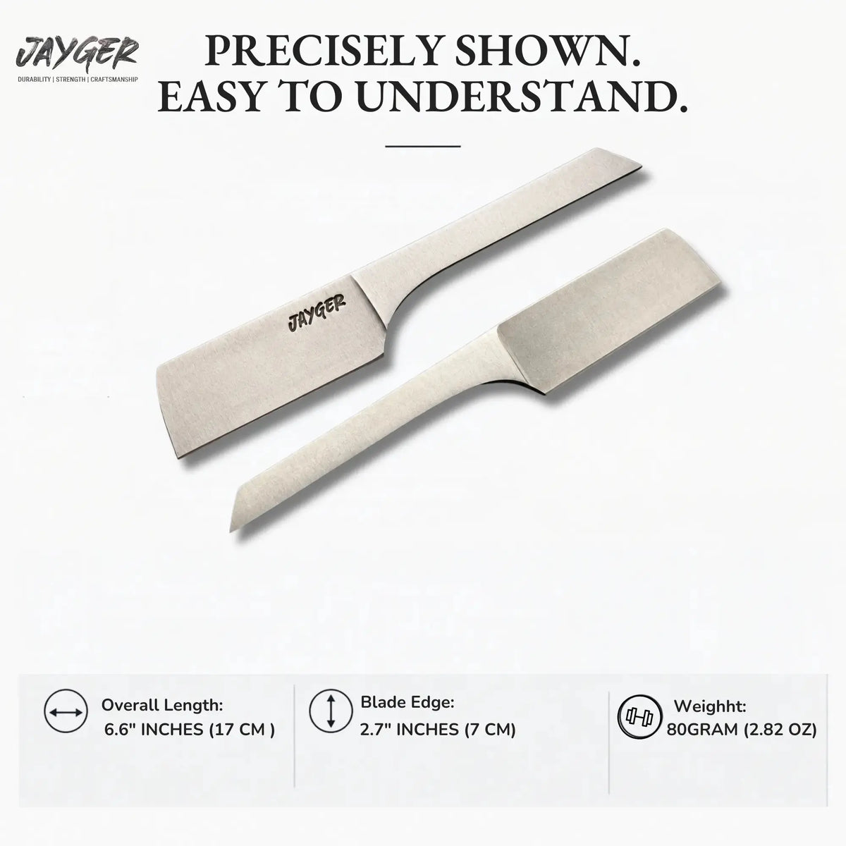 Handmade Kamisori Style Straight Razor with Leather Sheath & Strop