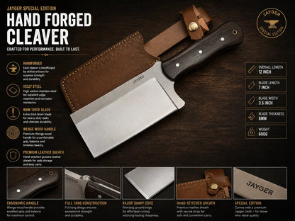 Hand-Forged 8mm Heavy Duty Chopper – Special Edition 12C27 Sandvik Steel