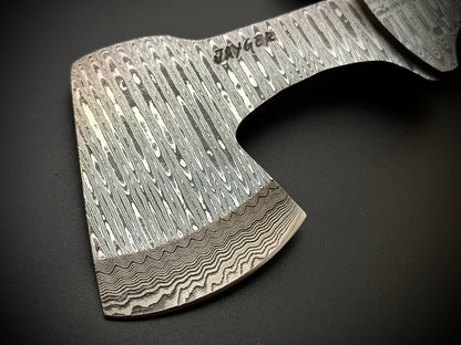 Handmade Damascus Steel Meat Cleaver – DH13