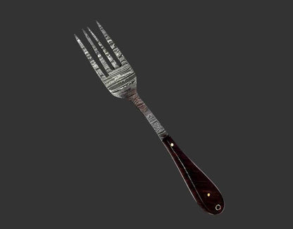 Handmade Damascus Steel Fork