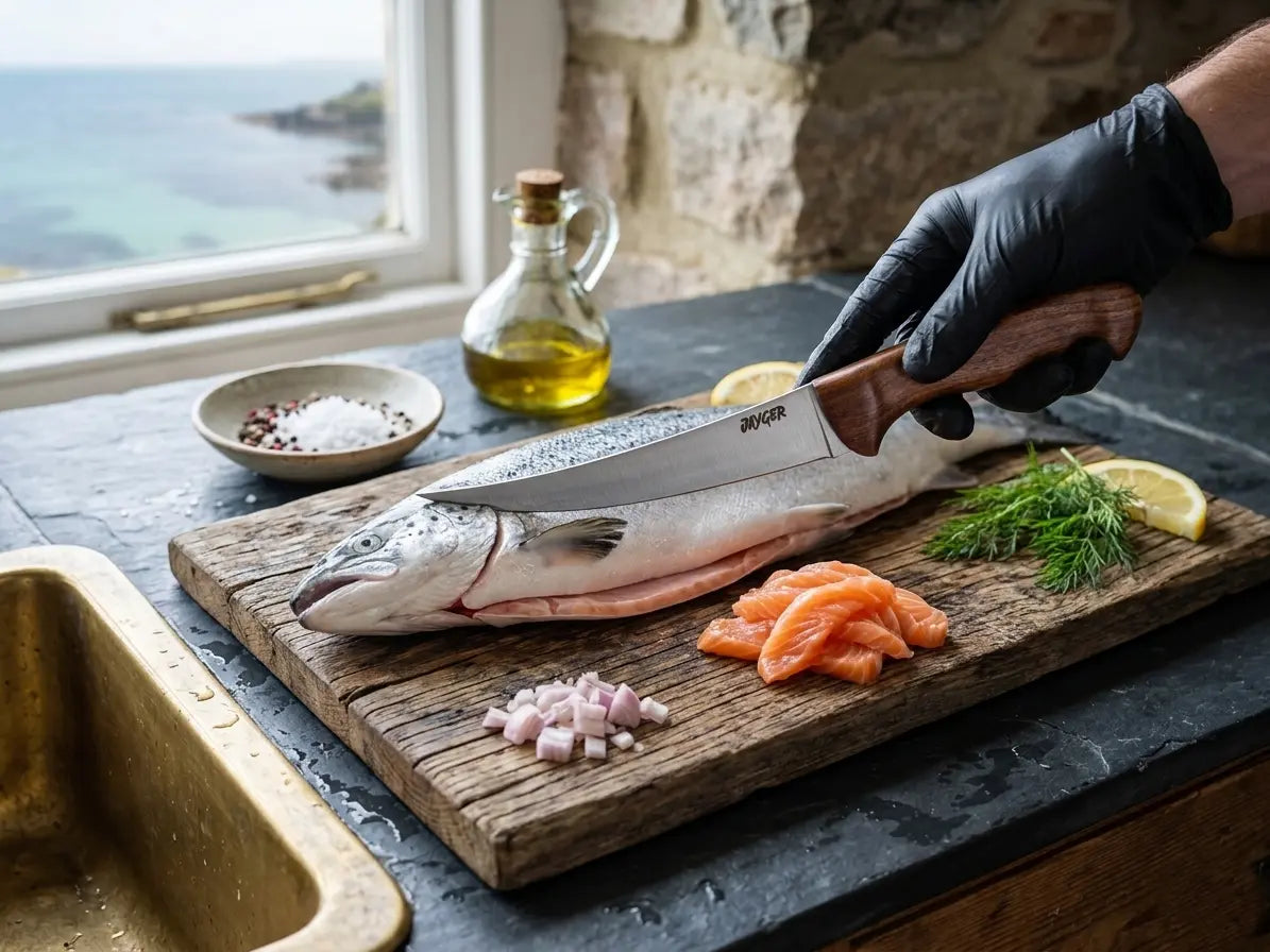 Hand-Forged 17.5cm Professional Fillet Knife