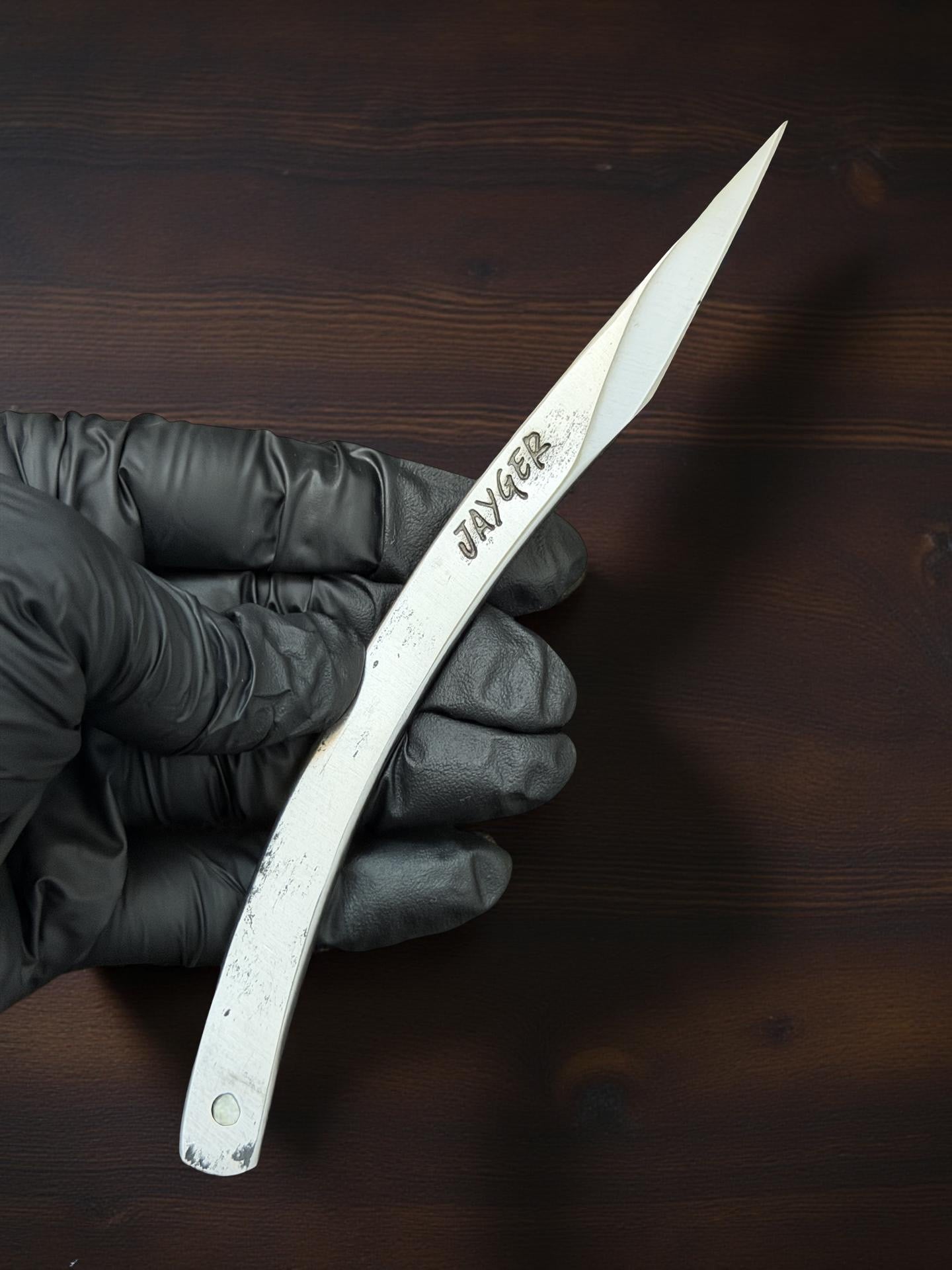 Handmade 12C27 Steel Japanese Kiridashi Knife