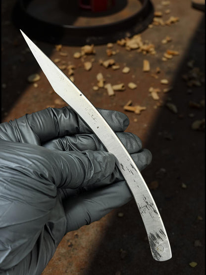 Handmade 12C27 Steel Japanese Kiridashi Knife