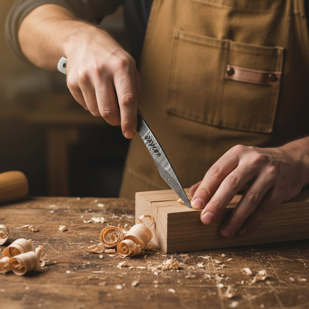 Handmade Kiridashi Marking Knife -Left Hand