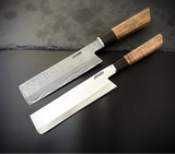 Handmade Japanese Nakiri Chef Knife Sharp Cutting Edge - Jayger