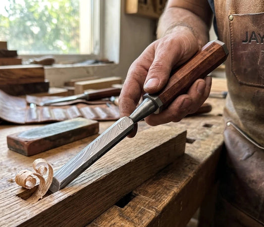 Damascus steel Chisel-