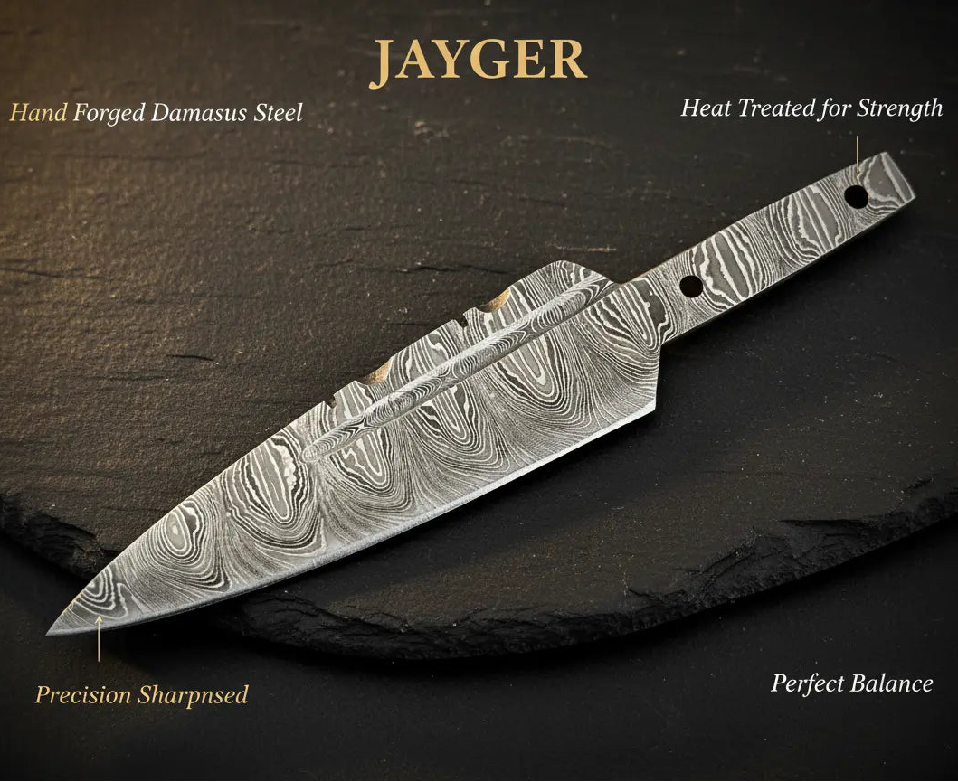 Sgian dubh blank blade 

