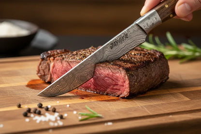 Handmade Damascus Steel Steak Knife - Jayger