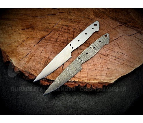 Handmade Damascus Kitchen Paring Knife Blank – K3