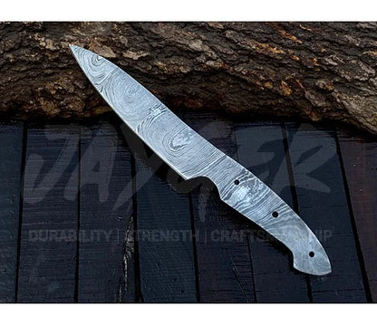 Damascus Steel Vegetable Cutting Knife Blank – K19