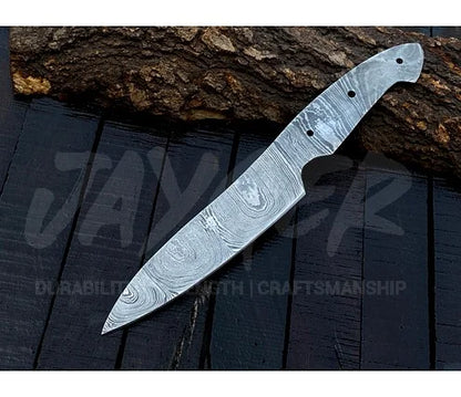 Damascus Steel Vegetable Cutting Knife Blank – K19