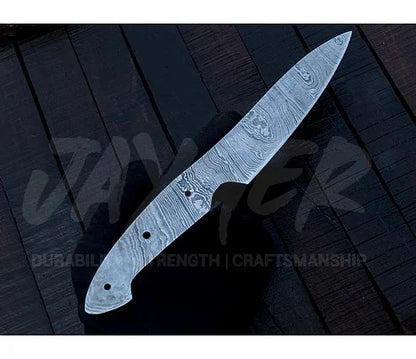 Damascus Steel Vegetable Cutting Knife Blank – K19