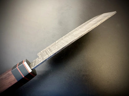 Hand Forged Damascus Steel Nakiri Knife – KD14