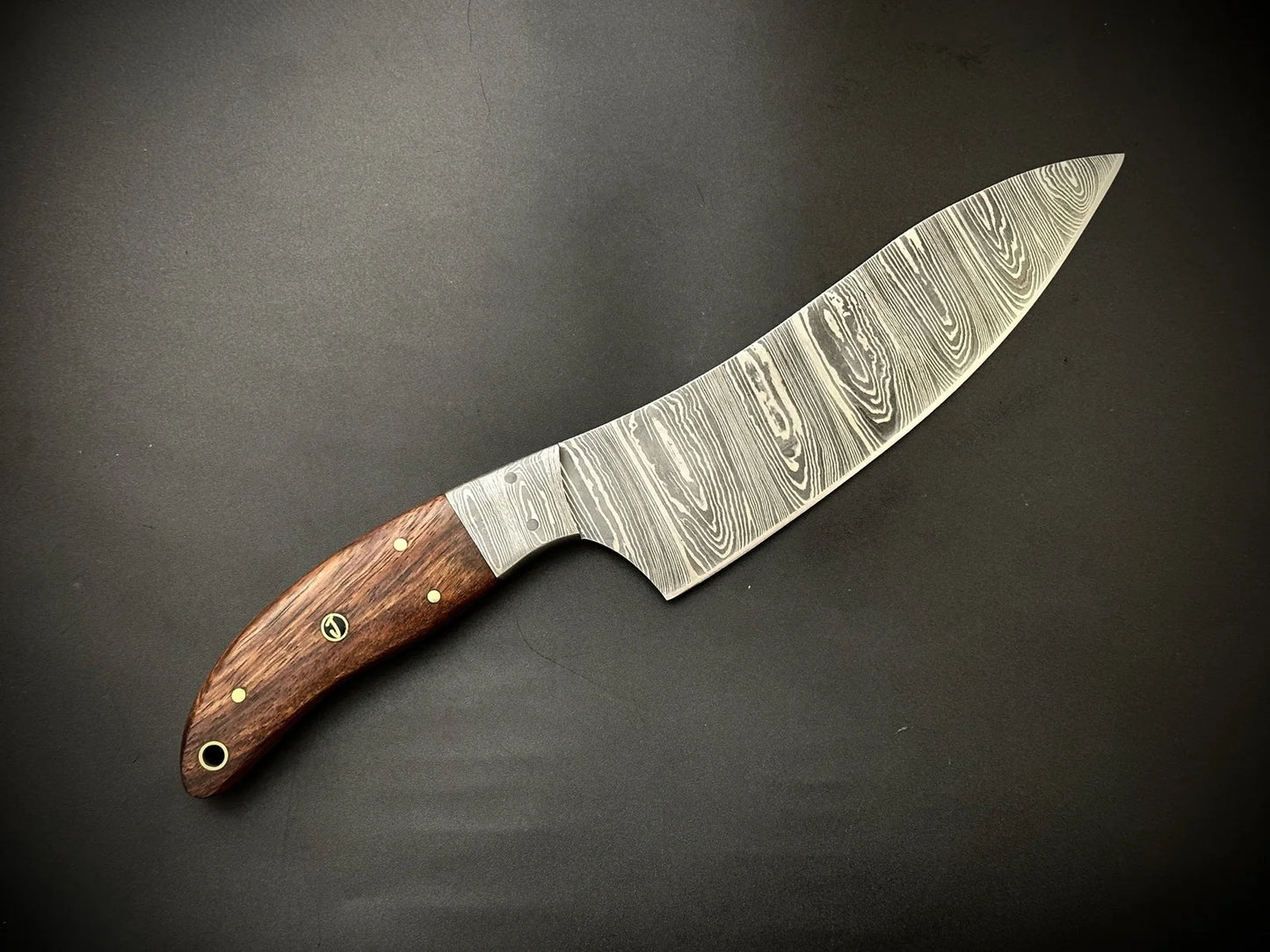 Handmade Damascus Steel Santoku knife / Chef Knife – KD2