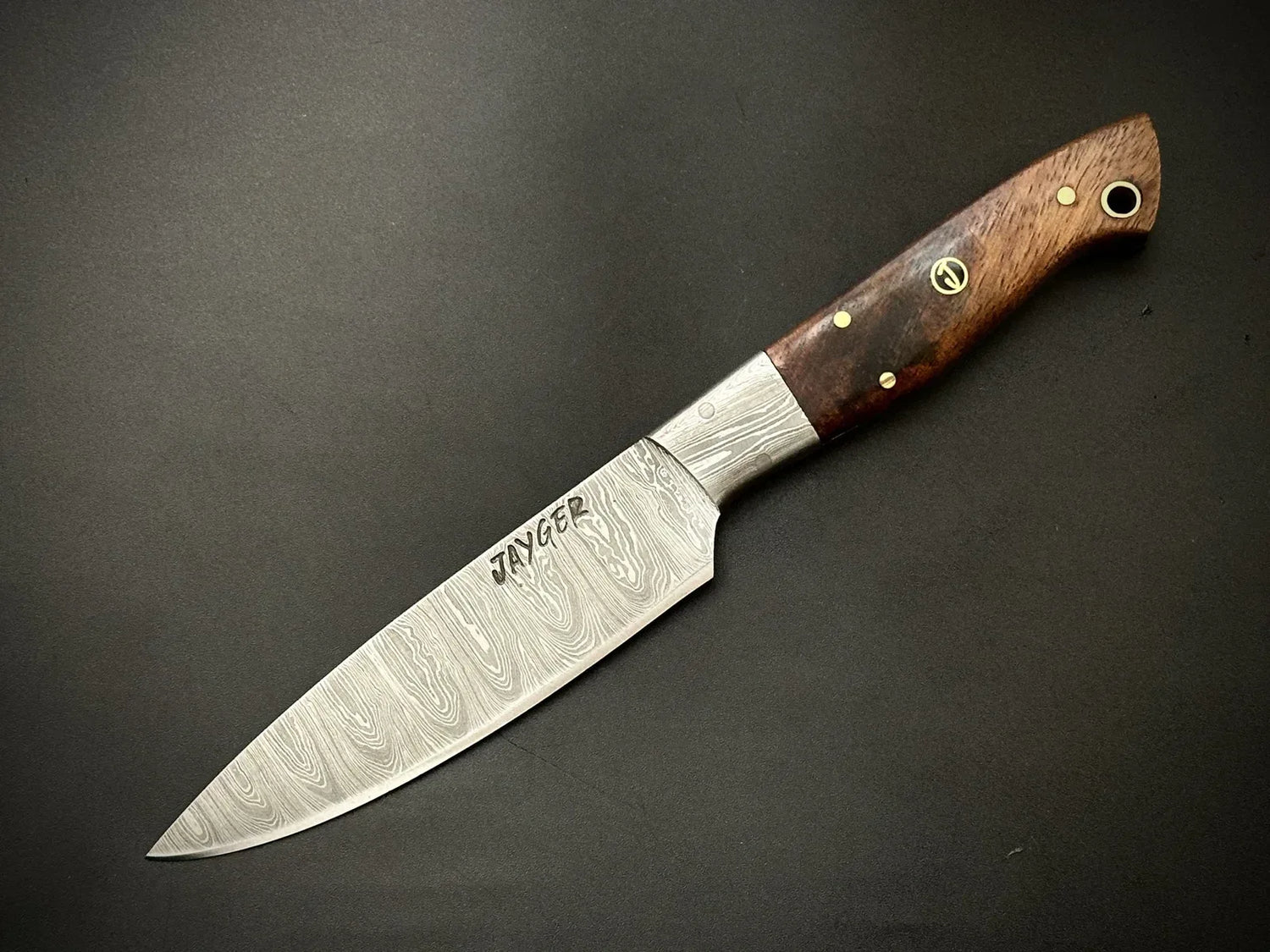 Handmade Damascus Steel Paring knife / Chef Knife – KD3 - Jayger