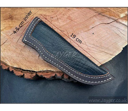 Custom Made Fixed Blade Knife Leather Sheath – LS2