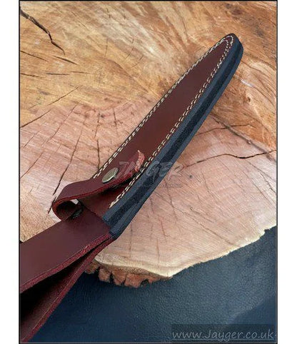 Natural Leather Sheath For Fixed Blade Knife
