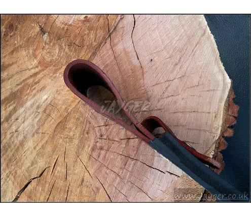 Natural Leather Sheath For Fixed Blade Knife