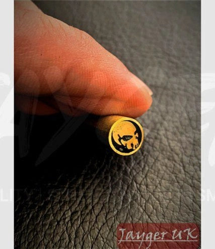 Handmade Skull head Mosaic pin-Brass tube-Knife Handle making Pin